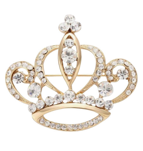 Gold crown topped off by jewels